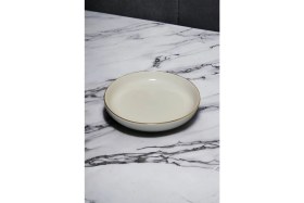 Resim Intiale Versay Porselen Kase 23CM Altın Yaldız 