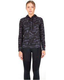 Resim Blackspade 6194 Termal Kapüşonlu Kadın Gri Sweatshirt 