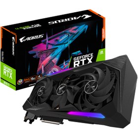 Resim Gigabyte NVIDIA GeForce RTX 3070 Ti Aorus Master GV-​N307TAORUS M-8GD 8 GB GDDR6X 256 Bit Ekran Kartı 