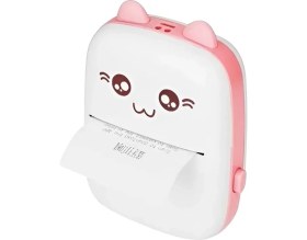 Resim MMctech Mini Fotoğraf Resim Yazıcı Kablosuz Etiket Yazıcı Baskı Makinesi Ios Android Uyumlu Termal Printer 
