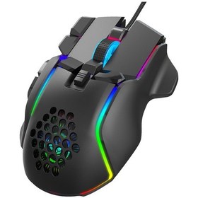 Resim Maiyame Hxsj S700 10 Tuşlu Kablolu Makro Programlama 6 Ayarlanabilir Mouse 