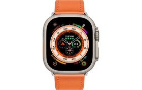 Resim Lisa Butik Watch 8 Amax Ultra Uyumlu 49MM Akıllı Saat Vidalı Çift Kordon Kilitli Deri Kordonlu 