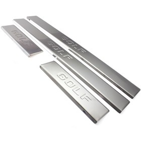 Resim Volkswagen Golf 7 Krom Kapı Eşiği 2013 ve Sonrası 