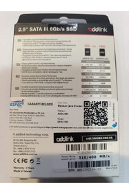 Resim ADDLINK 120 GB SSD disk 