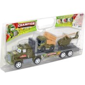 Resim Şapkalı Şampiyon Araç Taşıyan Askeri Tır 34 cm 