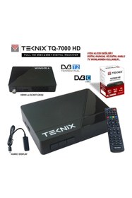 Resim TEKNIX Tq-7000 Hd Dvb T & Dvb C Hd Karasal Ve Kablo Tv Alıcısı 