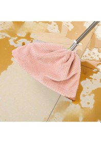 Resim Kosona Evcil Temizlik İçin Süper Emici, Kalın Paspaslı, Çekmeceli Tüp Mop Kılıfı - Gri, Opp Paketli, Kolay Kullanimlı, Dayanıklı Malzeme 