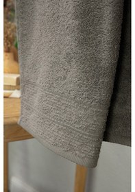 Resim Newnoa Banyo Havlusu 90x150 - Koyu Gri Koyu Gri 
