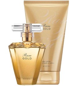 Resim Avon Rare Gold Kadın Parfüm Vücut Losyonu Set 