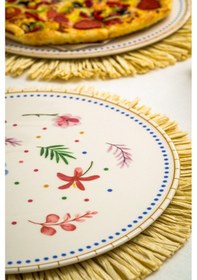 Resim Heda Porselen Dalya Porselen Pizza Ve Servis Tabağı 2'li 32 CM 