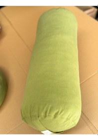 Resim Zafu Silindir Uzun Yoga Meditasyon Minderi Bolster Mor Renk Haki 