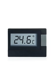 Resim TFA Mini Dijital Termometre Oda Buzdolabı Akvaryum Sıcaklık Ölçer Siyah 30.2017.01 