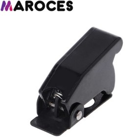 Resim Ic-161B Toggle Switch Emniyet Kapağı 12Mm İçin Siyah 100 Adet N11.282 