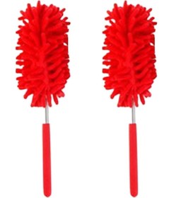 Resim RELATOS Mikrofiber Başlıklı Teleskobiktoz Alma Püskülü Duster - Büyük Boy 
