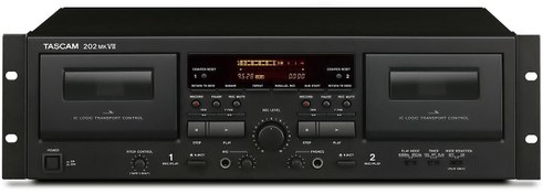 Resim Tascam 202MKVII USB Çıkışlı Çift Kaset Çalar 