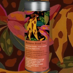 Resim Banana Bread Tea - Muzlu Rooibos Çayı 