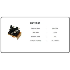 Resim Marş Rölesi 24v Bmc Fatih Pro Otobüs Tır Kamyon Nesan 72000 