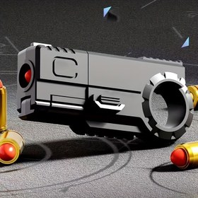 Resim 1 adet Çok Fonksiyonlu Fidget Yüzük EDC Oyuncak - Dönebilen ve Zıplayan Rahatlatıcı Oyuncak 7.62cm Taban ile, Dayanıklı Plastik Yetişkin Rahatlatıcı Oyuncak Rahatlık ve Hediye Verme için, Arkadaşlar için Eğlenceli Hediye Fikri, Arkadaşlık Oyuncak, Şık Tasarım, Detaylı Tasarım 