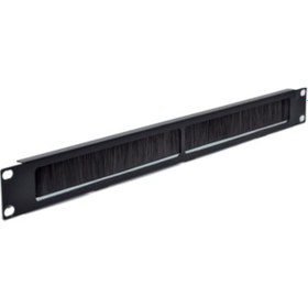 Resim 1U 19" Fırçalı Yatay Organizer Kablo Düzenleyici 
