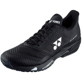 Resim Yonex Power Cushion Ad-accel Wide Toprak Kort Erkek Tenis Ayakkabısı Stmaac4.syh Siyah 