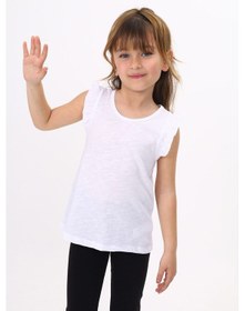 Resim Toontoy Kız Çocuk Atlet Beyaz 