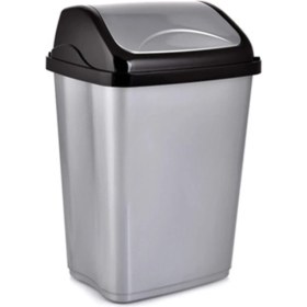 Resim 10 Lt Vıttorıo Çöp Kovası, Şık ve Dayanıklı Ev ve Ofis Kullanımı Için Ideal 