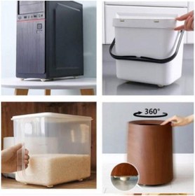 Resim Hombak Bilyeli Eşya Kaydırma Aparatı 4lü Set 360 Derece Evrensel Döner Tekerlek Kasnak 