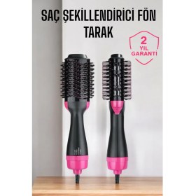 Resim Elektrikli Tarak, Parlak ve Elektriklenmeyi Önleyen Saç Şekillendirici 