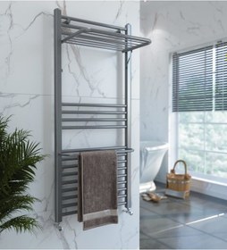 Resim Duffmart Practical 6/11 Amortisörlü 60 x 110 CM Telegrey Havlupan 