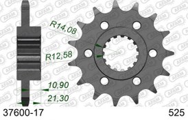 Resim AFAM APRILIA CAPANORD 1200/RALLY / SHIVER900 ÇELİK ÖN DİŞLİ #525 