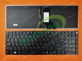 Resim NK.I1517.014 ile Uyumlu Klavye Siyah Türkçe Işıklı 