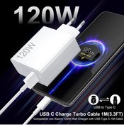 Resim Beruflic Xiaomi Redmi Note 7 PRO Uyumlu 120W Turbo Typec Şarj Aleti Cihazı Kablo Set BRF-4533320 