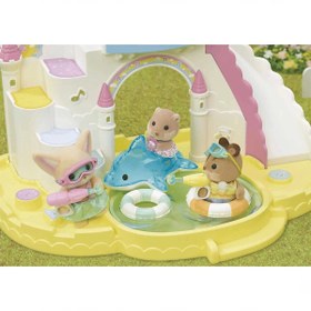 Resim Sylvanian Families Anaokulu Arkadaşları Havuz Eğlencesi Üçlüsü 5749 