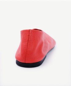 Resim Yargıcı Yüksek Yüzlü Düz Babet 25ykay4017x 043 Kırmızı 