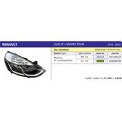 Resim AYFAR FAR CLIO IV SSOL 12-20 BEYAZ CITALI 