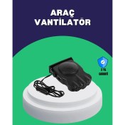 Resim Taşınabilir 12V Araç Cam Buğu Çözücü 