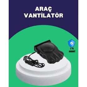 Resim Taşınabilir 12V Araç Cam Buğu Çözücü 