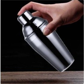 Resim Mediterian Krom Kokteyl Shaker 500 ml - Şık ve Dayanıklı Mutfak Gereci 