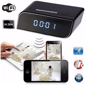 Resim 4k Wifi Gizli Kamera Bebek Bakıcı Kamera 1080p Masa Üstü Sesli Kayıt 