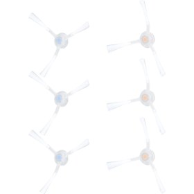 Resim Geeroyoo Narwal J1 Süpürge İçin Dayanıklı Abs Yan Fırça - 6 Adet Paket, Köşe Temizliği, Kolay Değişim, Yüksek Verimlilik 