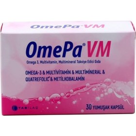Resim Omepa Vm 30 Yumuşak Kapsül 