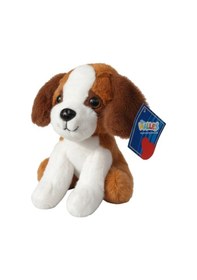 Resim Sevimli Peluş Köpek 15 Cm Uyku Arkadaşım Kahverengi 