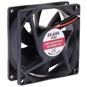 Resim Class 80x80x25mm 12v Kasa Fanı - 1adet 