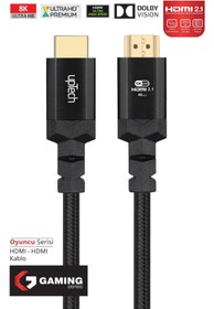 Resim upTech Ps5 - Ps4 - Ps3 - Xbox Serisi Sertifikalı Ultra Hd 8k 60hz 4k 120hz 10k Destekli Hdmı 2.1v Kablo 