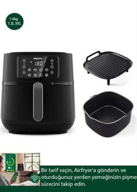 Resim Philips HD9285\u002F96 Airfryer XXL Uzaktan Bağlantılı 