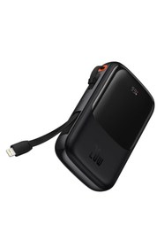 Resim Baseus Qpow Pro 20 W Siyah 10000 mAh Hızlı Şarj Powerbank Teşhir 