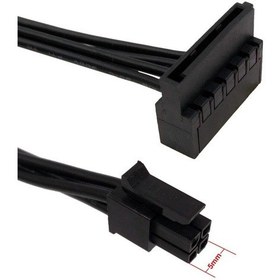 Resim Lenovo Mini 4 Pin to 2xSATA Power Kablo 