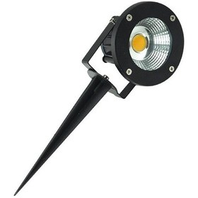 Resim Ycl Ybh-110B 10W Beyaz Cob Led Çimen Armatürü Siyah 