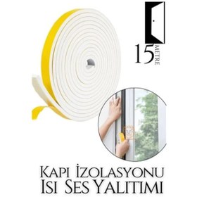 Resim Belle Fusion BFS Kapı Ses Isı Yalıtım Sünger Bant 15 METRE 