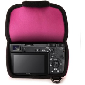 Resim MegaGear Sony Alpha A6500, A6300, A6000 Neopren Kamera Kılıfı 